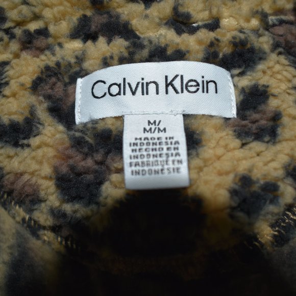 Leopard Sherpa Coat - Picture 3 of 3